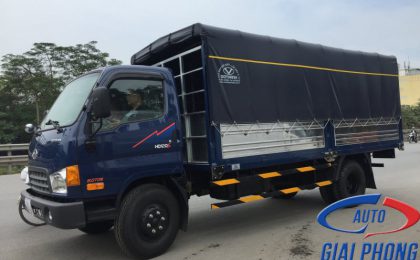 Xe nâng tải thùng dài 6.2m đô thành 8 tấn